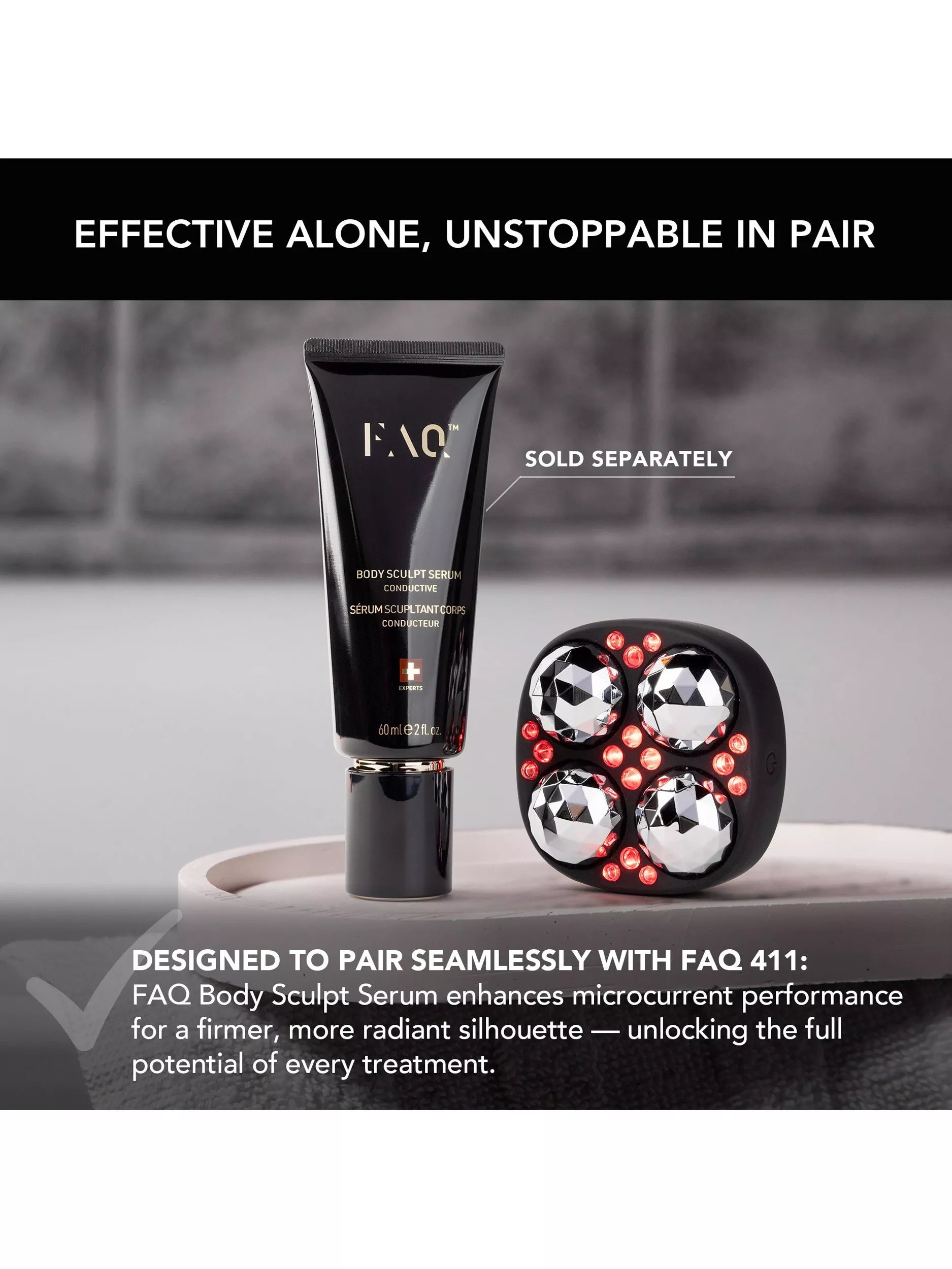 FOREO FAQ Body Sculpt Serum 60ml - British product