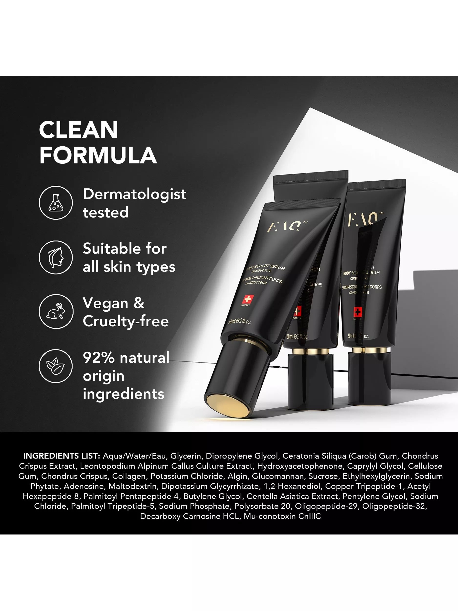 FOREO FAQ Body Sculpt Serum 60ml - British product