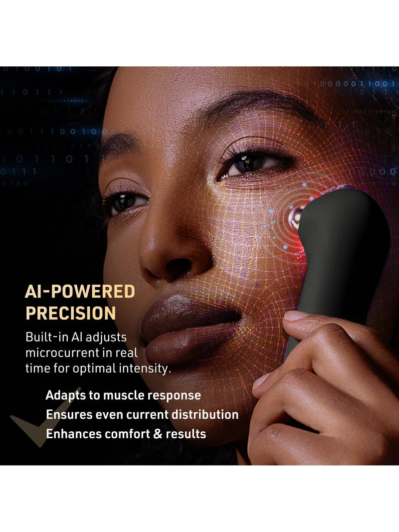 FOREO FAQ 402 dual microcurrent LED face and neck toning device (British brand)