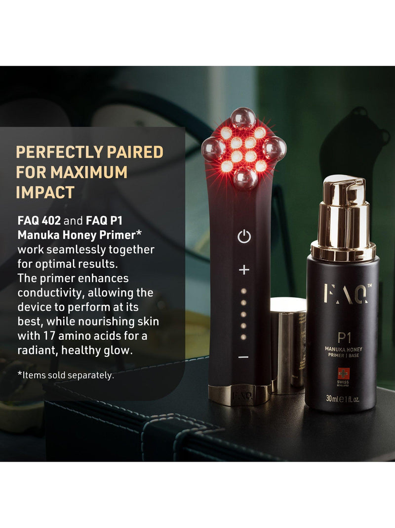 FOREO FAQ 402 dual microcurrent LED face and neck toning device (British brand)