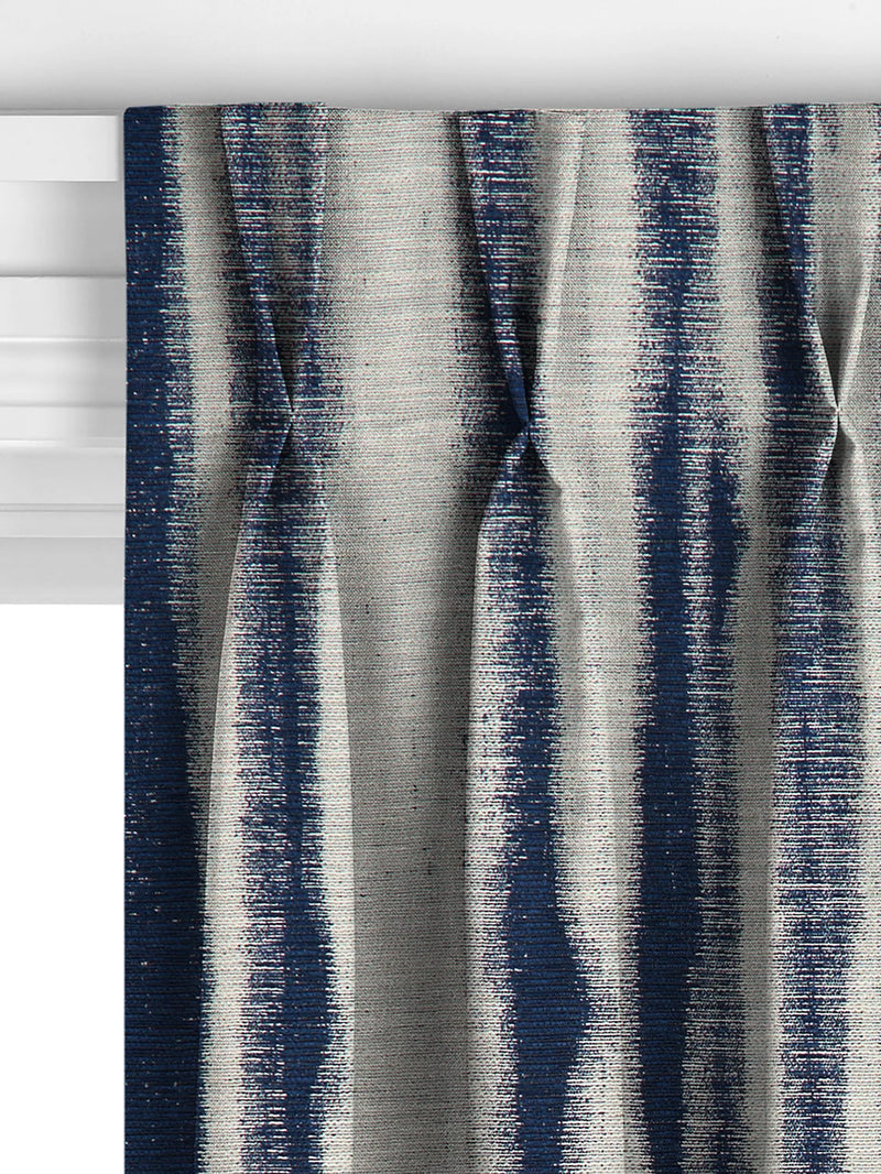 John Lewis Ombre Ikat indigo curtains, made to measure - British product