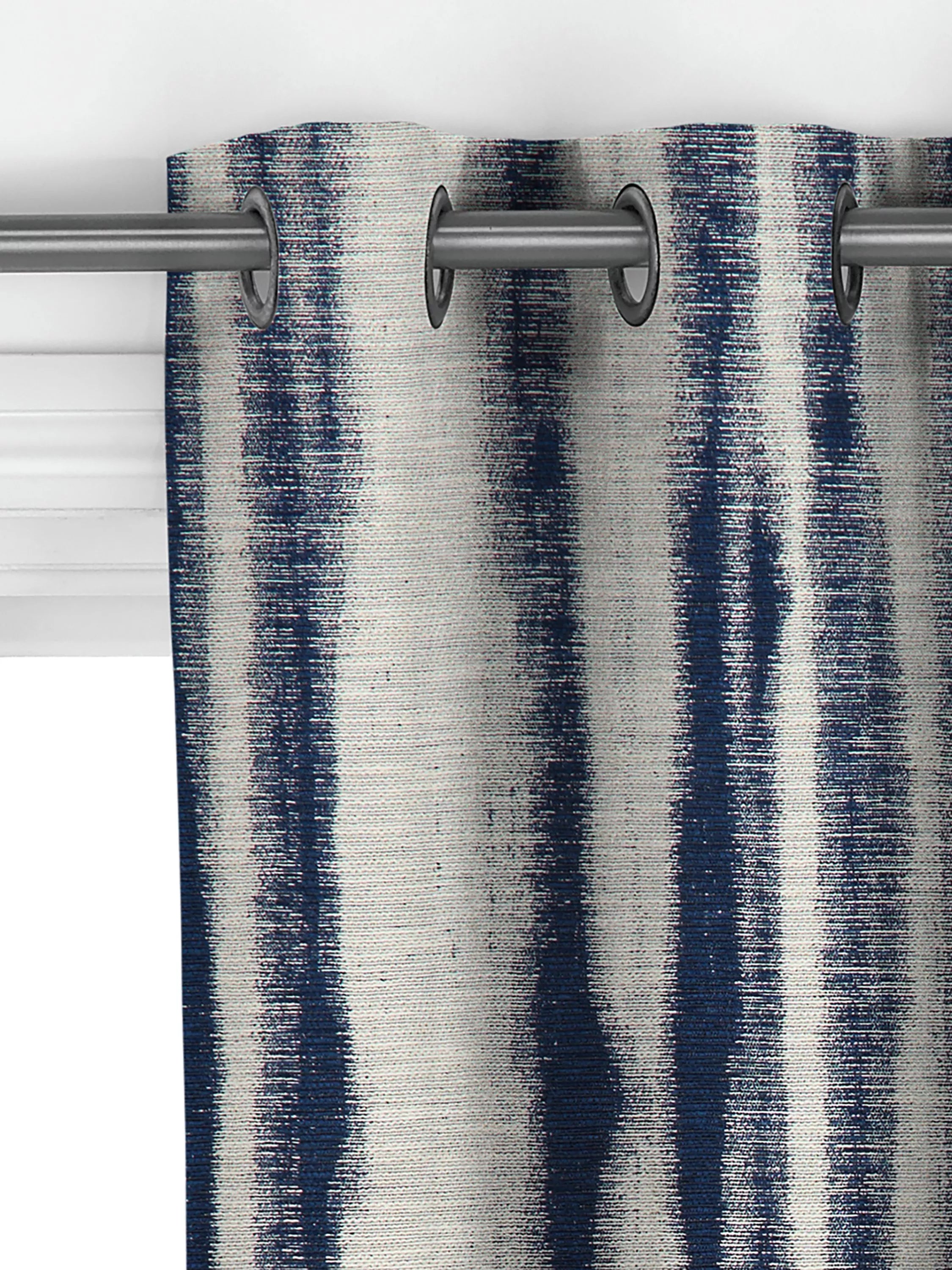 John Lewis Ombre Ikat indigo curtains, made to measure - British product