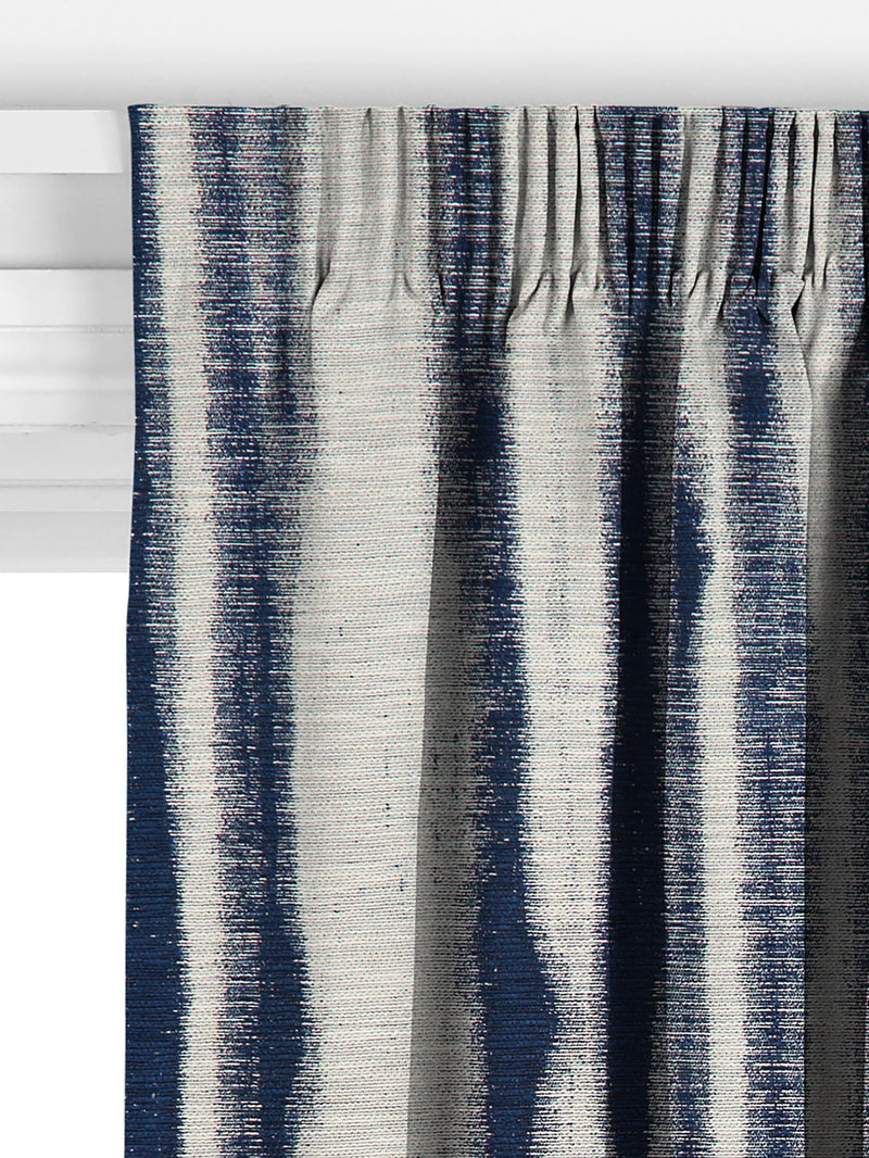 John Lewis Ombre Ikat indigo curtains, made to measure - British product