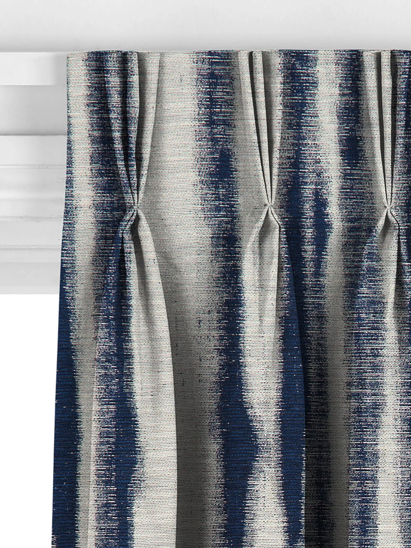 John Lewis Ombre Ikat indigo curtains, made to measure - British product