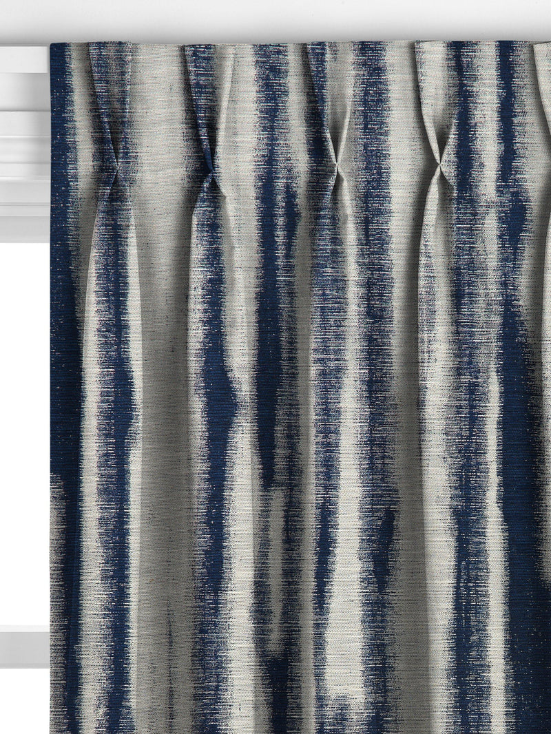 John Lewis Ombre Ikat indigo curtains, made to measure - British product