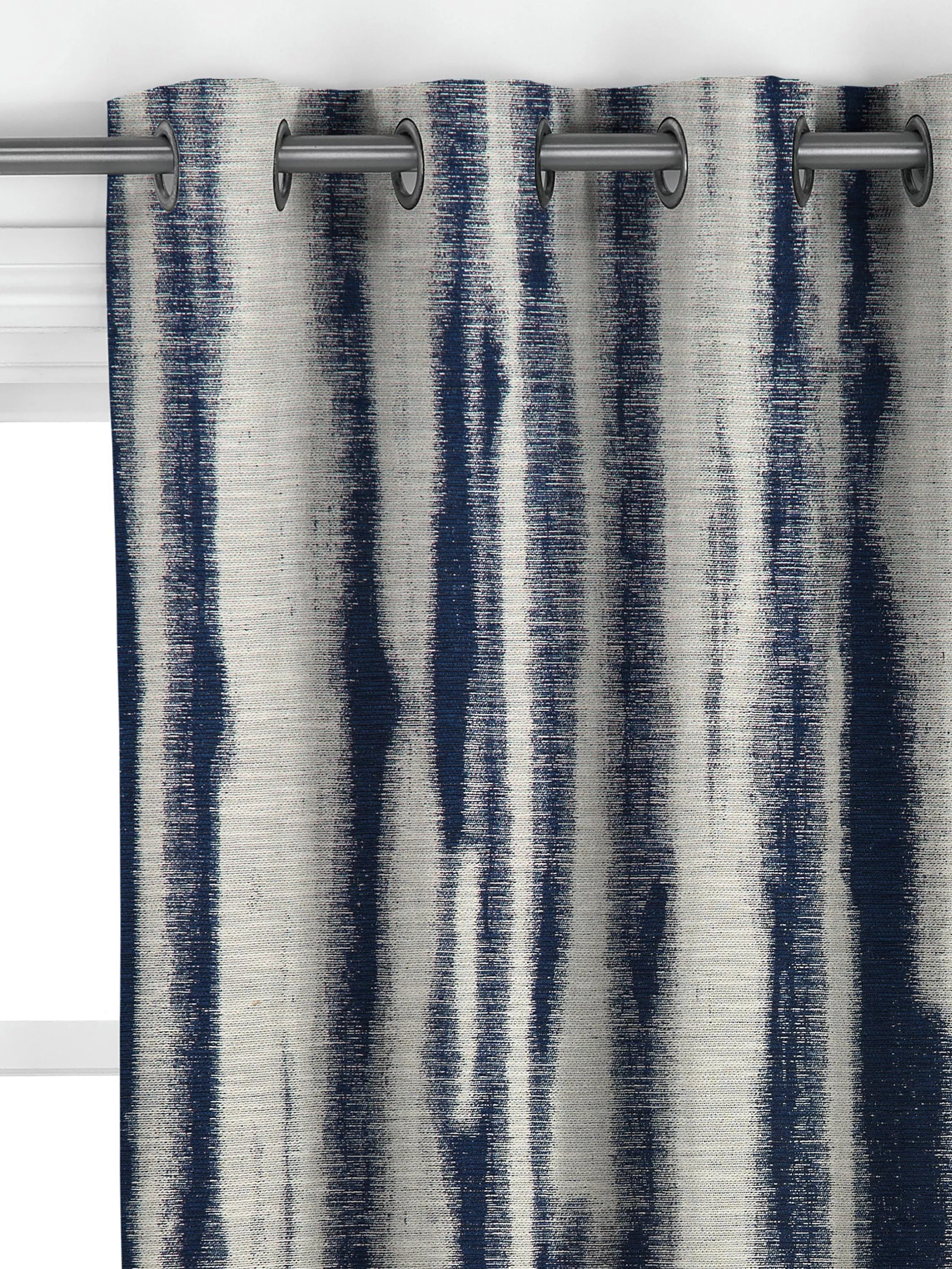 John Lewis Ombre Ikat indigo curtains, made to measure - British product