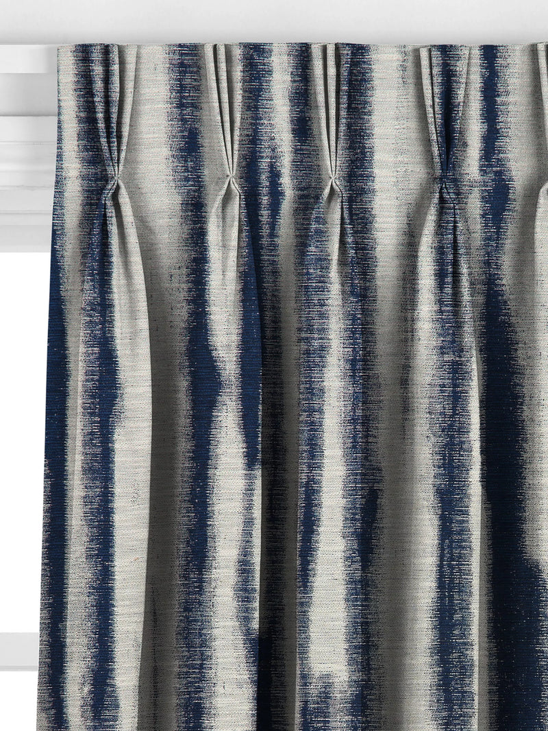 John Lewis Ombre Ikat indigo curtains, made to measure - British product