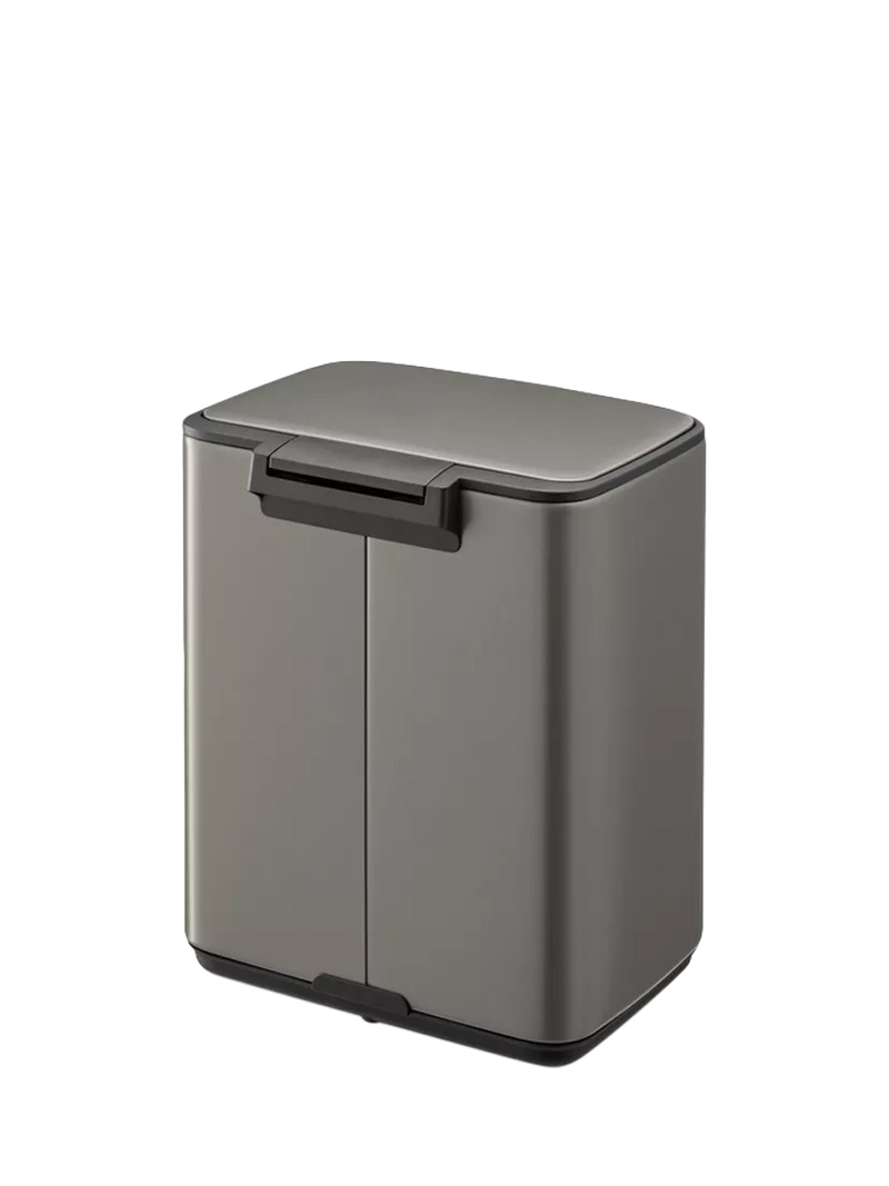 Brabantia Bo bathroom pedal bin Platinum 7L, UK version