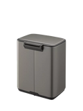 Brabantia Bo bathroom pedal bin Platinum 7L, UK version