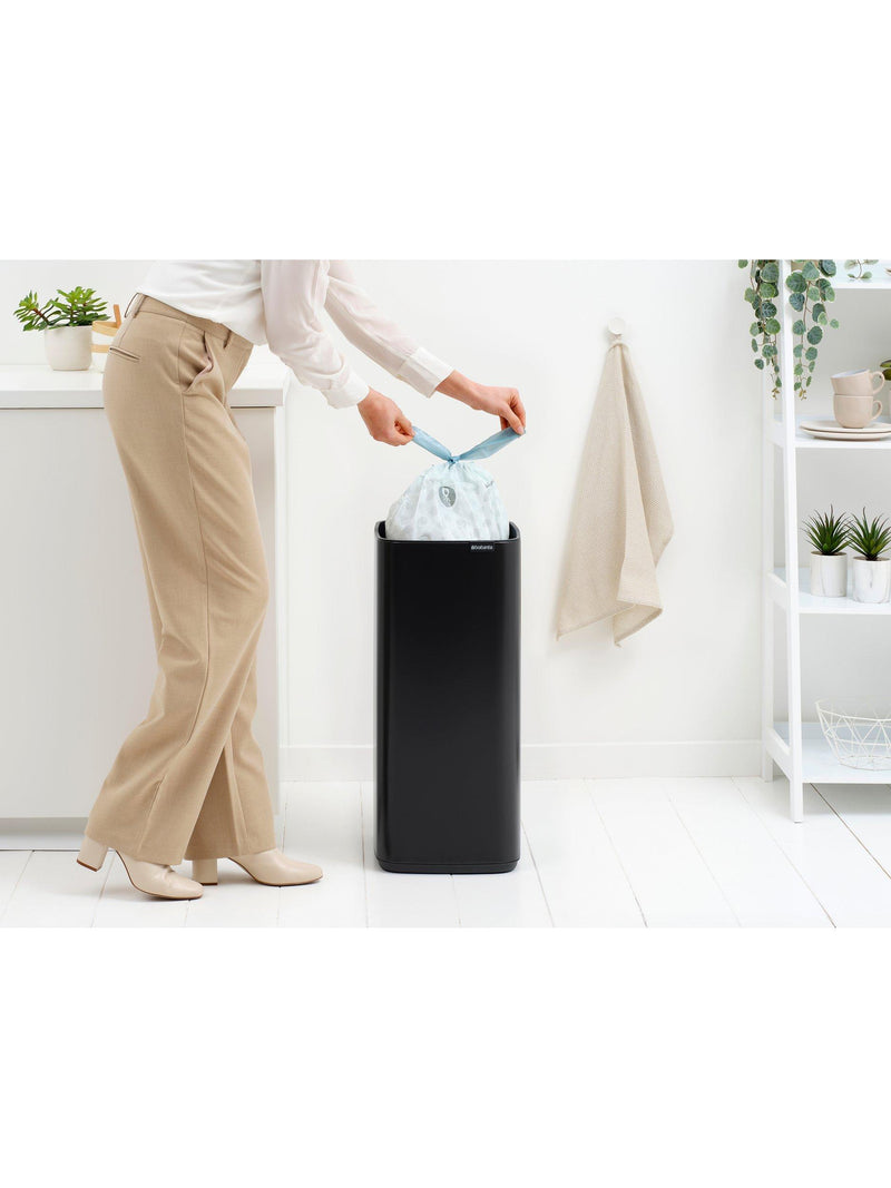 Brabantia Bo Touch Bin 30L with recycled inner bucket, UK version