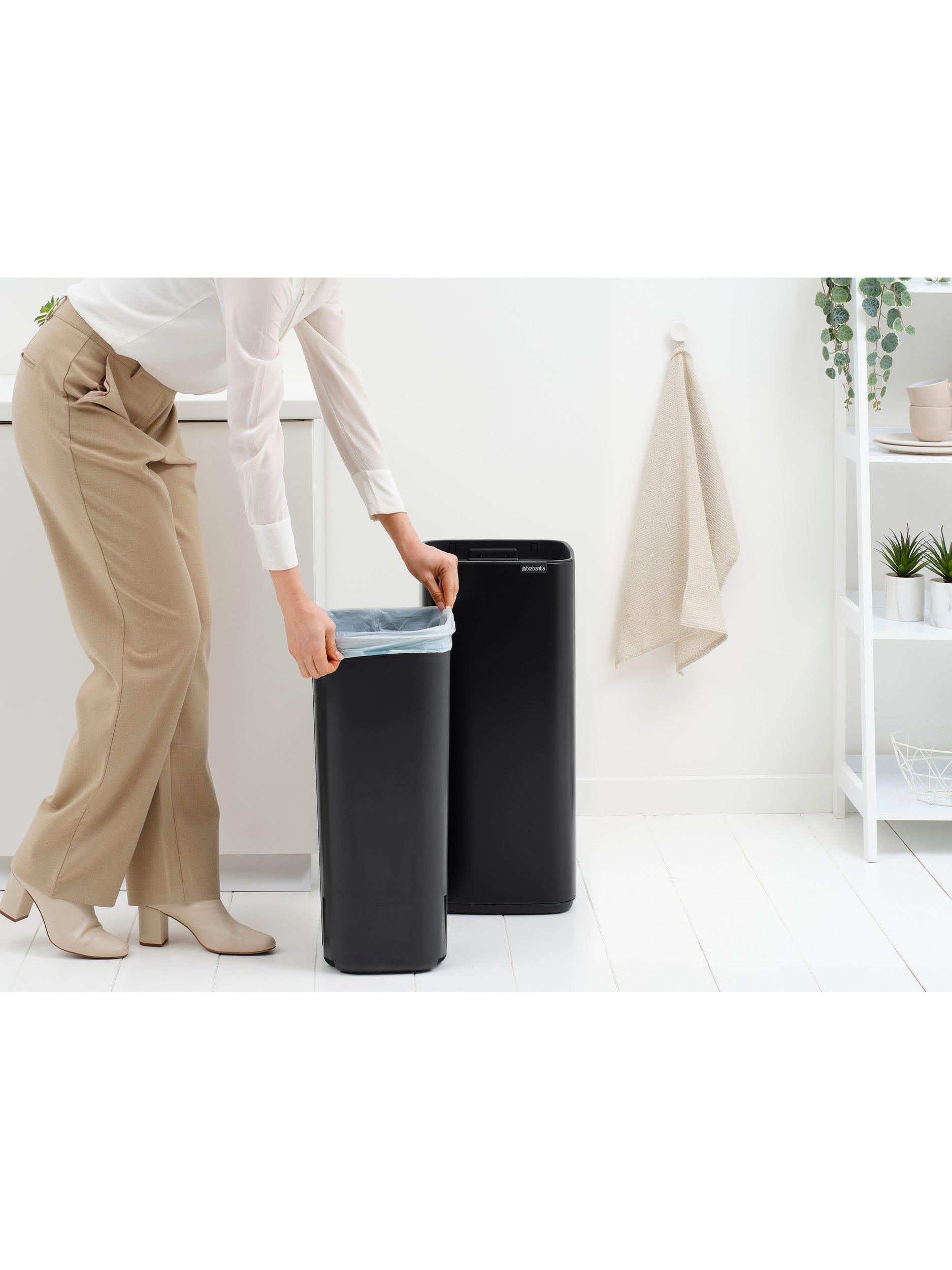 Brabantia Bo Touch Bin 30L with recycled inner bucket, UK version