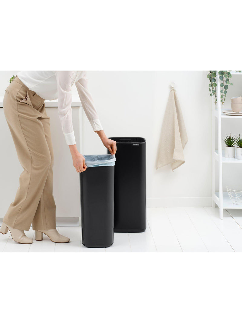 Brabantia Bo Touch Bin 30L with recycled inner bucket, UK version