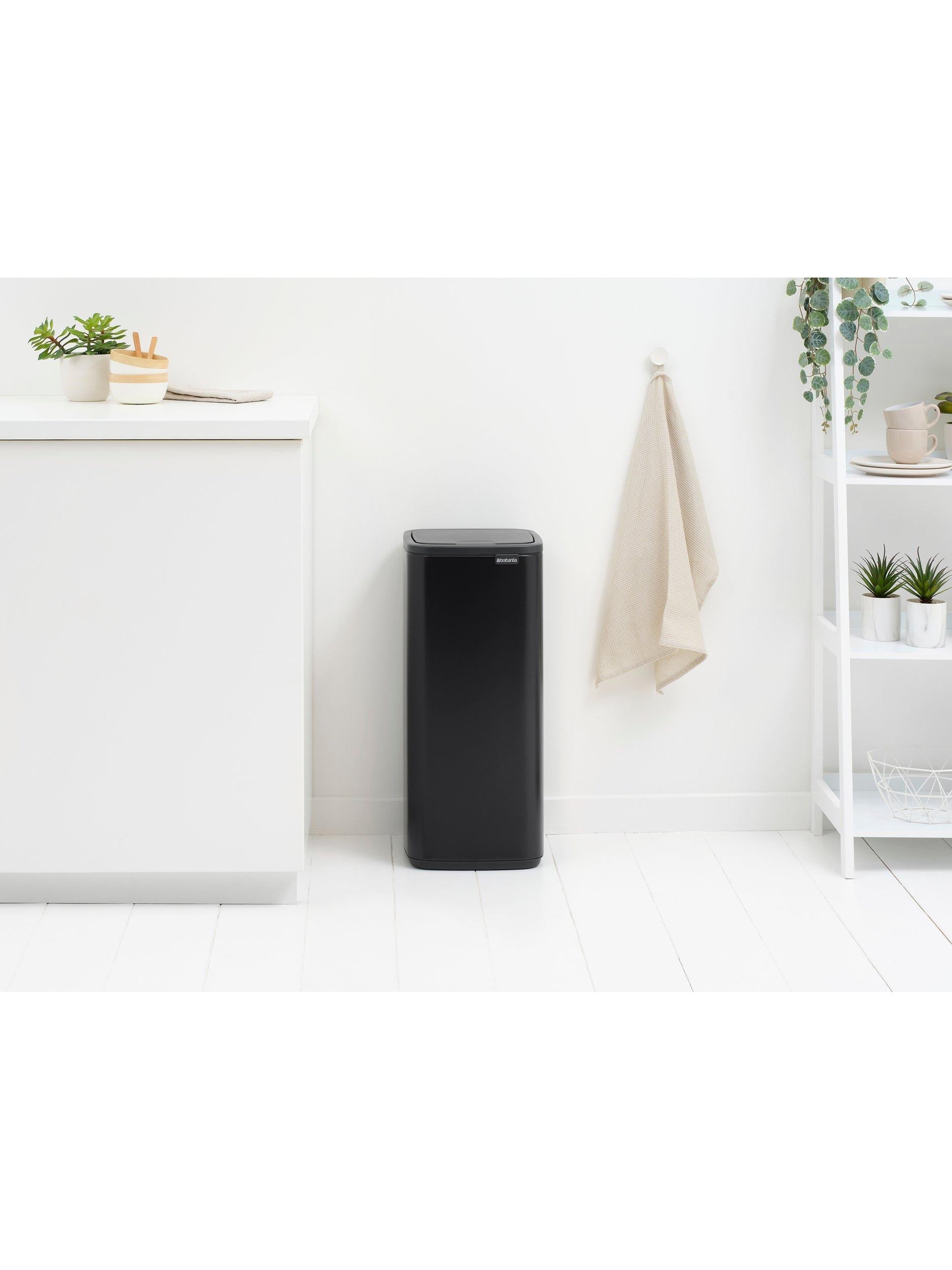 Brabantia Bo Touch Bin 30L with recycled inner bucket, UK version