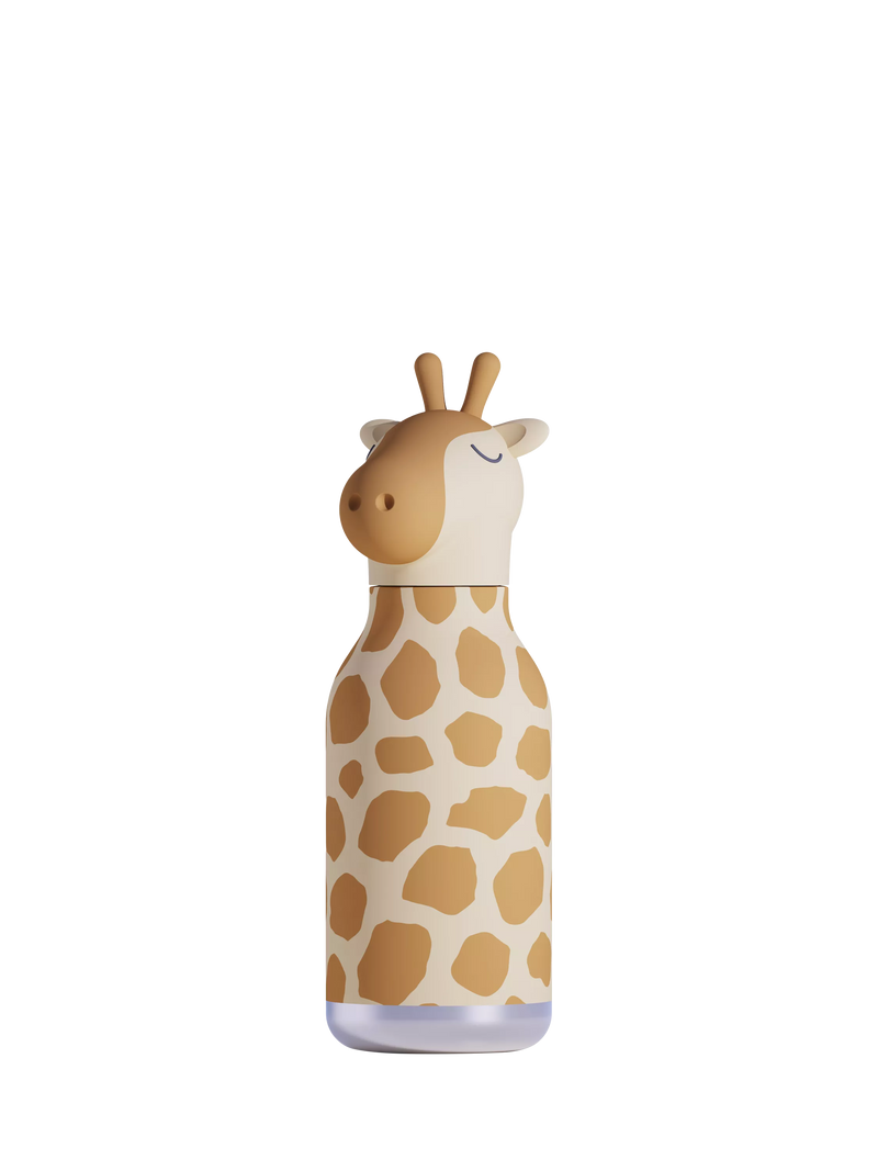 Asobu Giraffe Bestie Water Bottle 16oz Brown, UK version