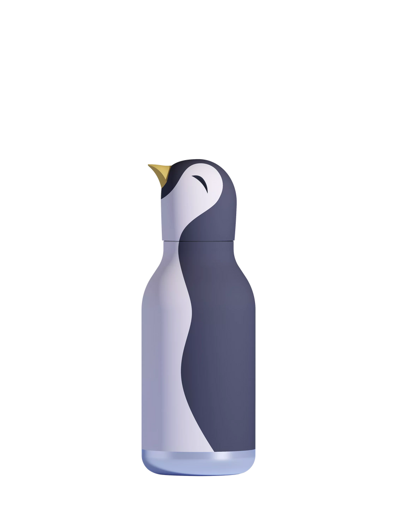 Asobu Penguin Bestie water bottle black 16oz, UK version