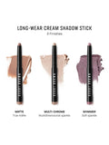 Bobbi Brown Long-Wear Shadow Stick 1.6g, imported from the UK