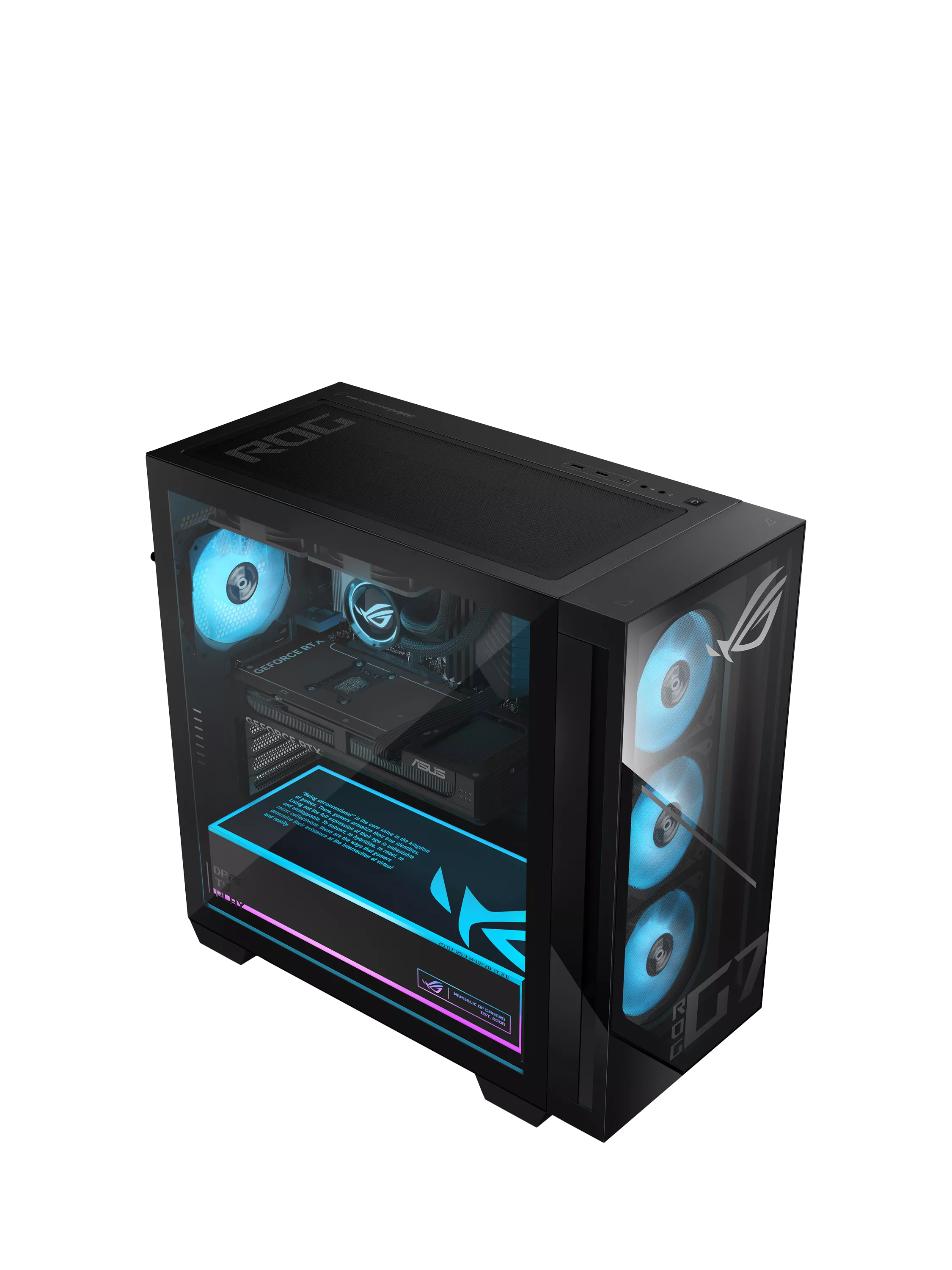 ASUS ROG G700 gaming PC with RTX 5060 Ti, UK version