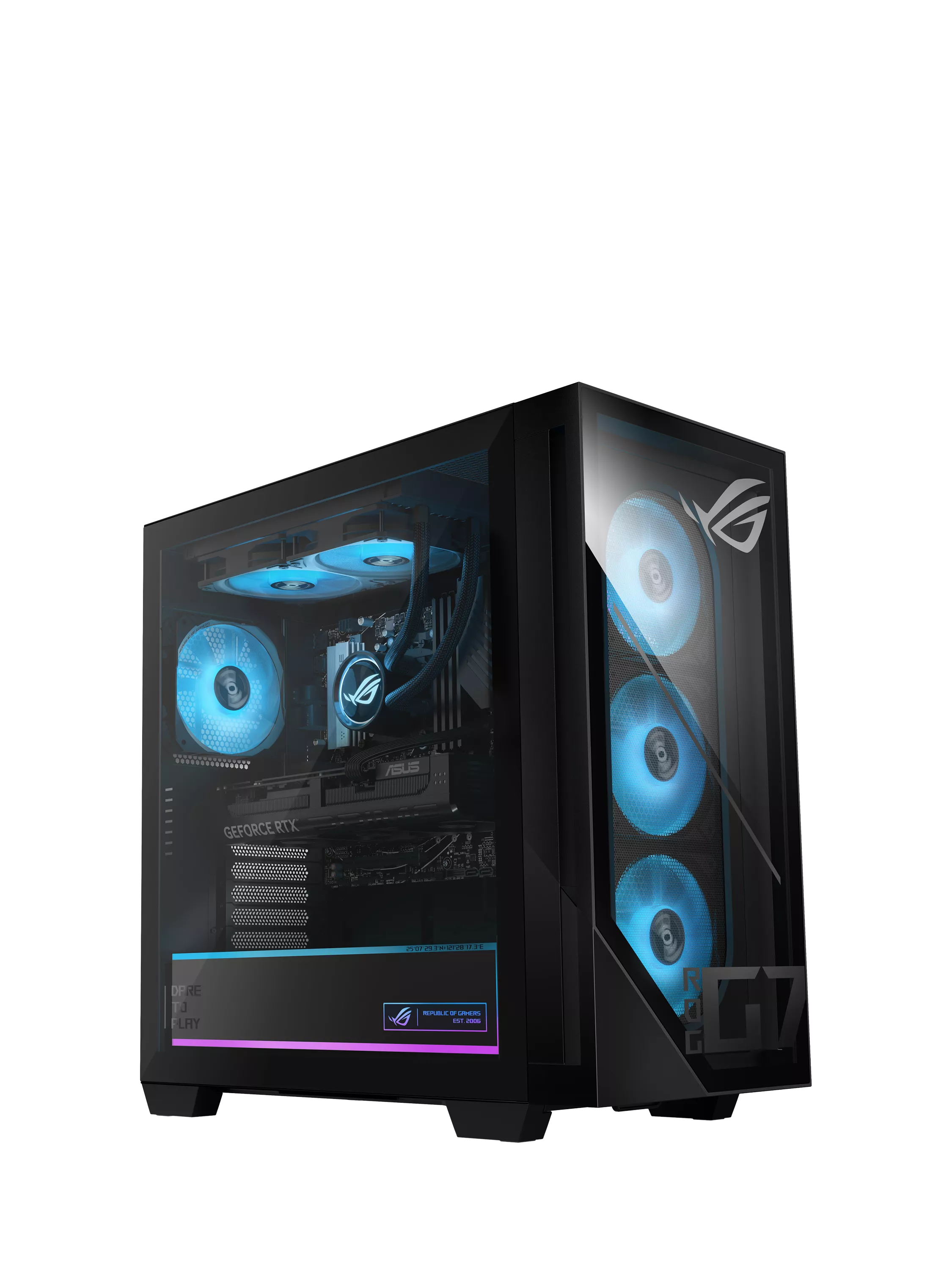 ASUS ROG G700 gaming PC with RTX 5060 Ti, UK version