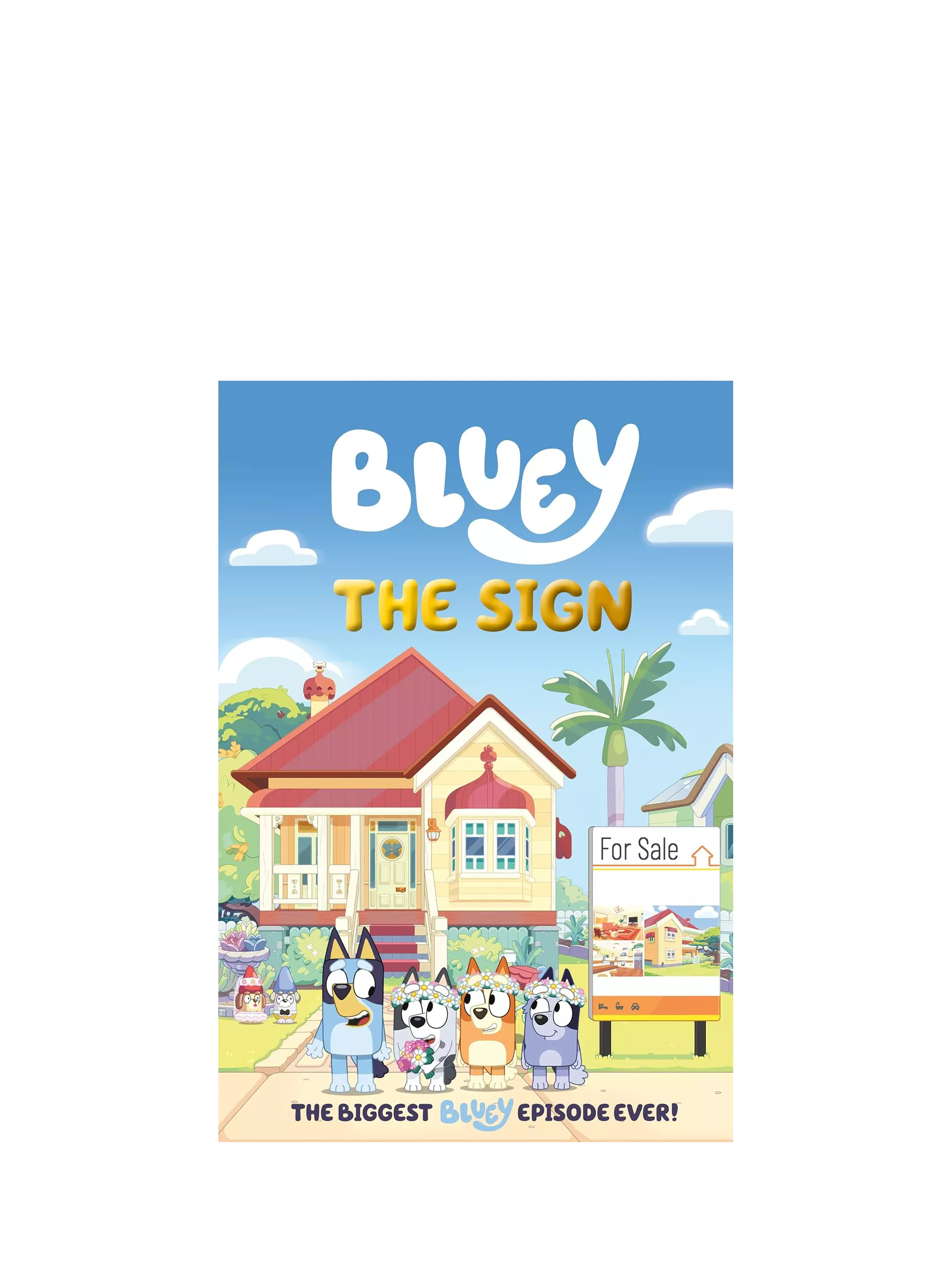 Bluey The Sign Book hardback 144 pages - British product
