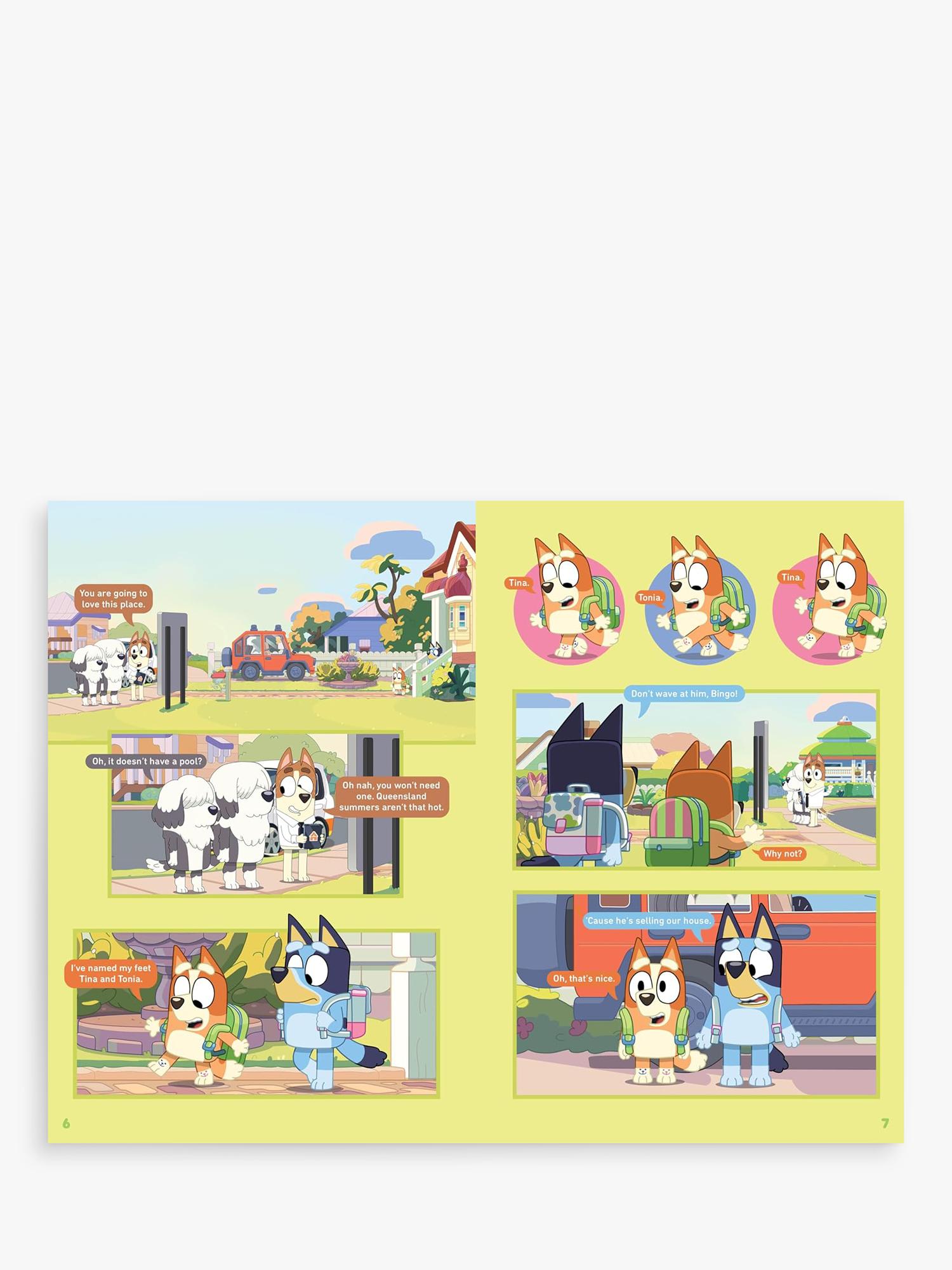 Bluey The Sign Book hardback 144 pages - British product