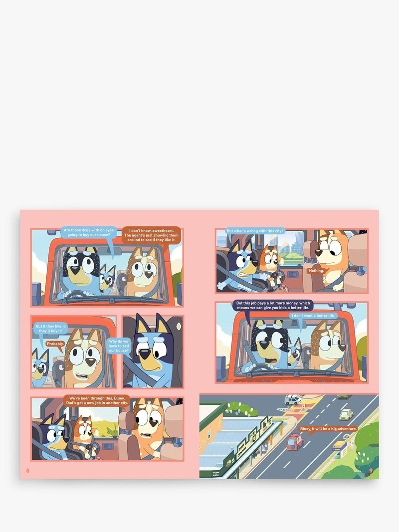 Bluey The Sign Book hardback 144 pages - British product