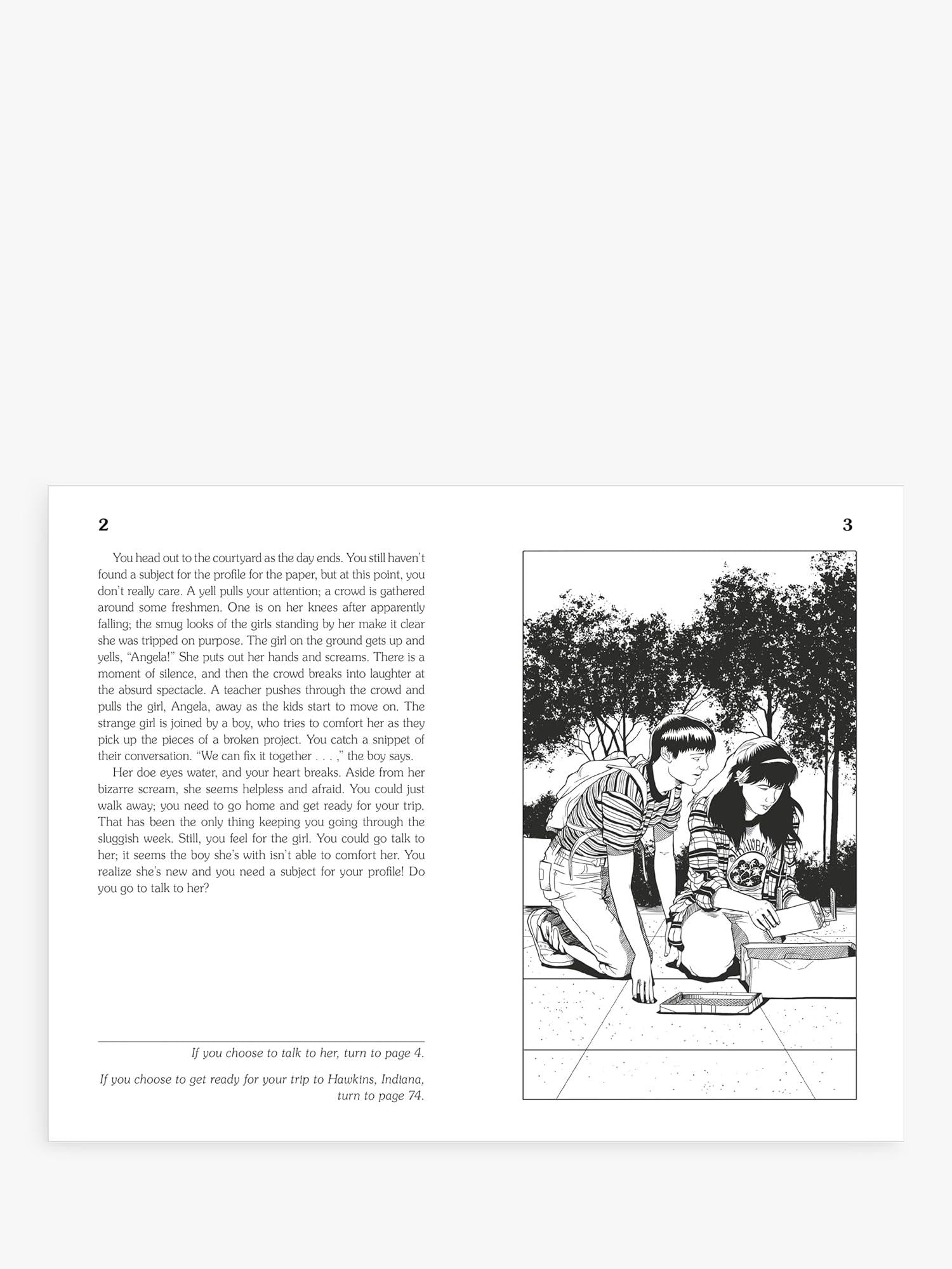 Stranger Things Choose Your Own Adventure paperback 304 pages (British brand)