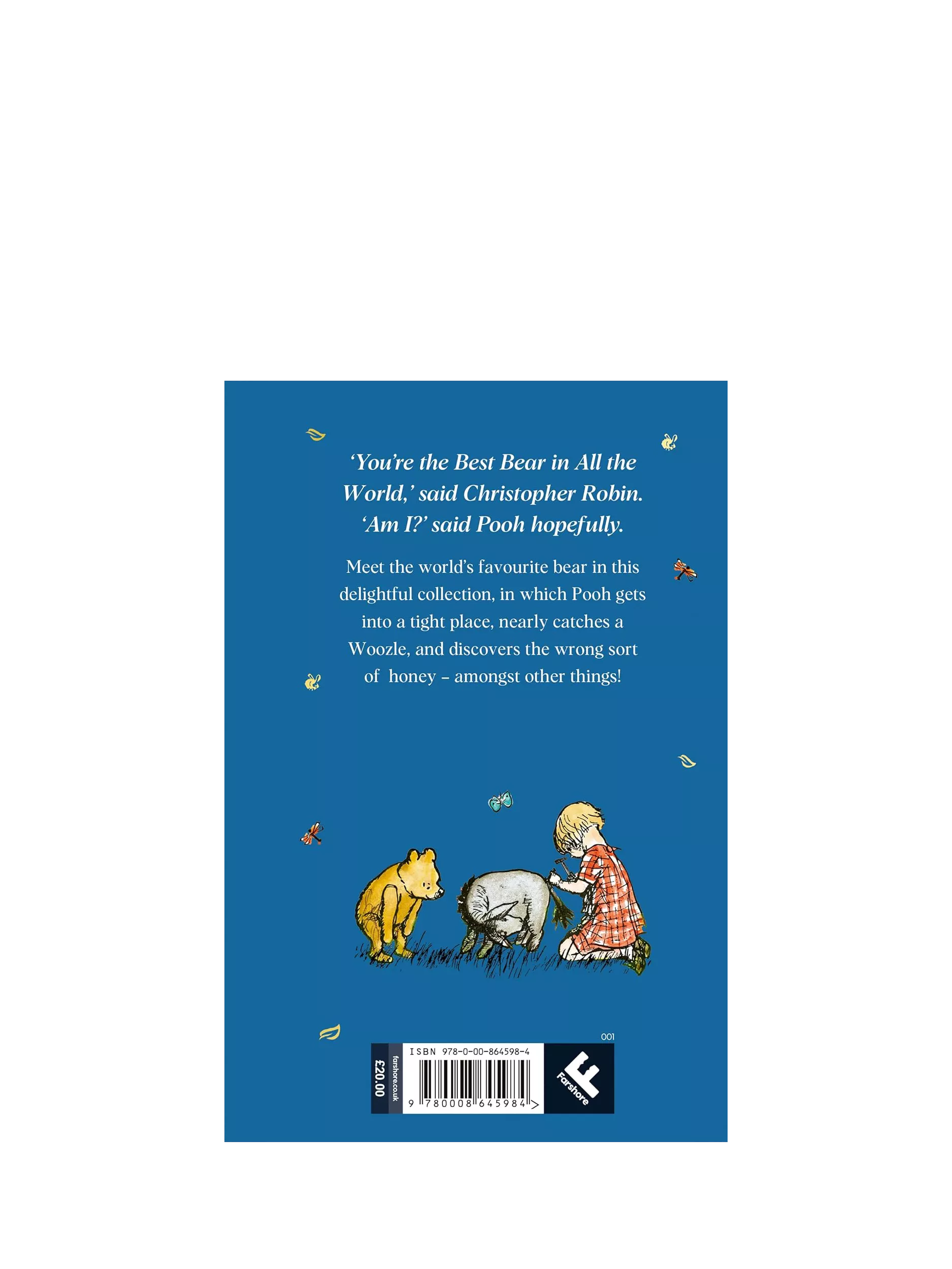 Winnie the Pooh Anniversary Edition children's book, imported from the UK