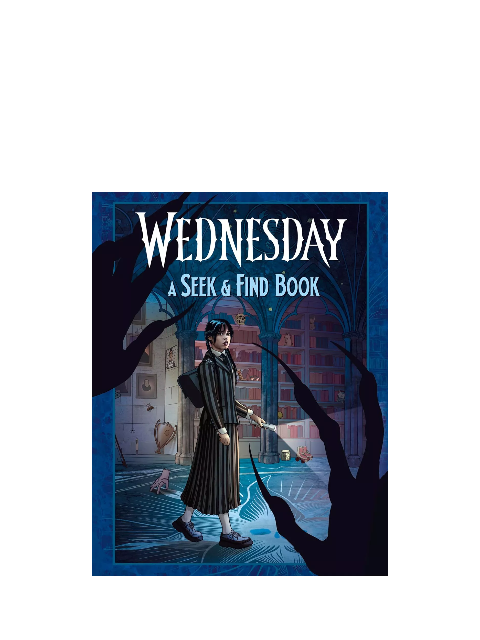 Wednesday Seek and Find kids book, imported from the UK