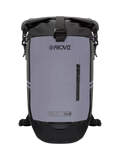 Proviz reflective rolltop backpack silver 30L - British product