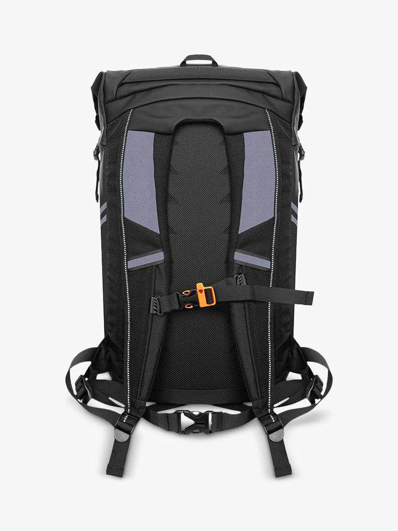 Proviz reflective rolltop backpack silver 30L - British product