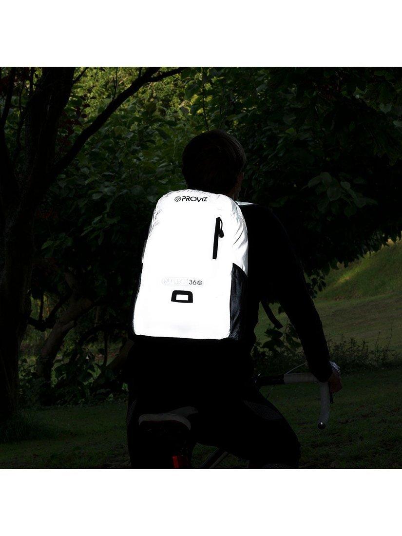Proviz reflective backpack 30L silver (British brand)