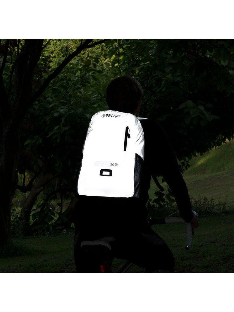 Proviz reflective backpack 30L silver (British brand)