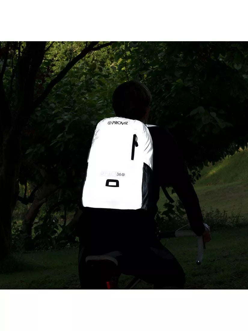 Proviz reflective backpack 30L silver (British brand)