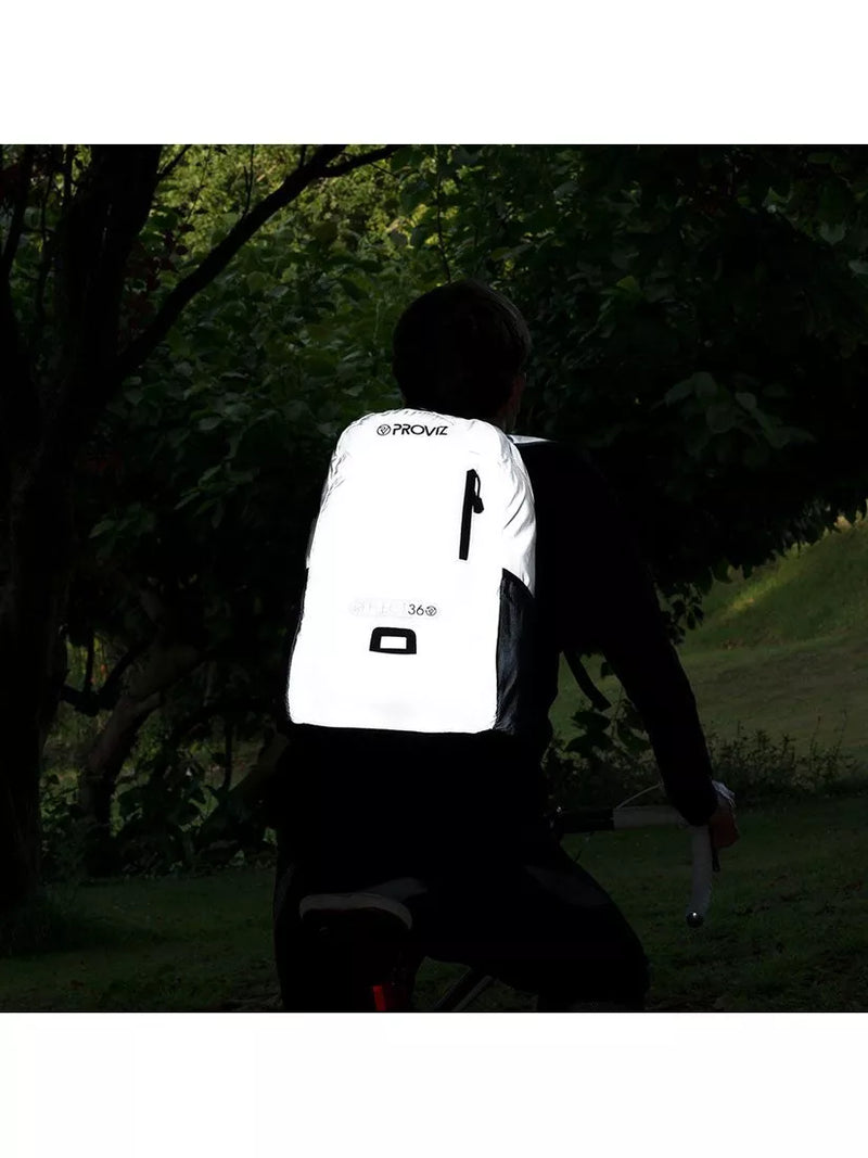 Proviz reflective backpack 30L silver (British brand)