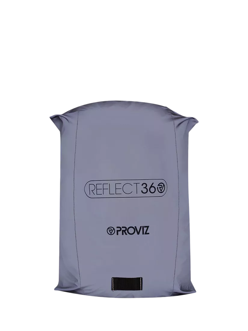 Proviz fully reflective backpack cover in silver, fits 35L - British product
