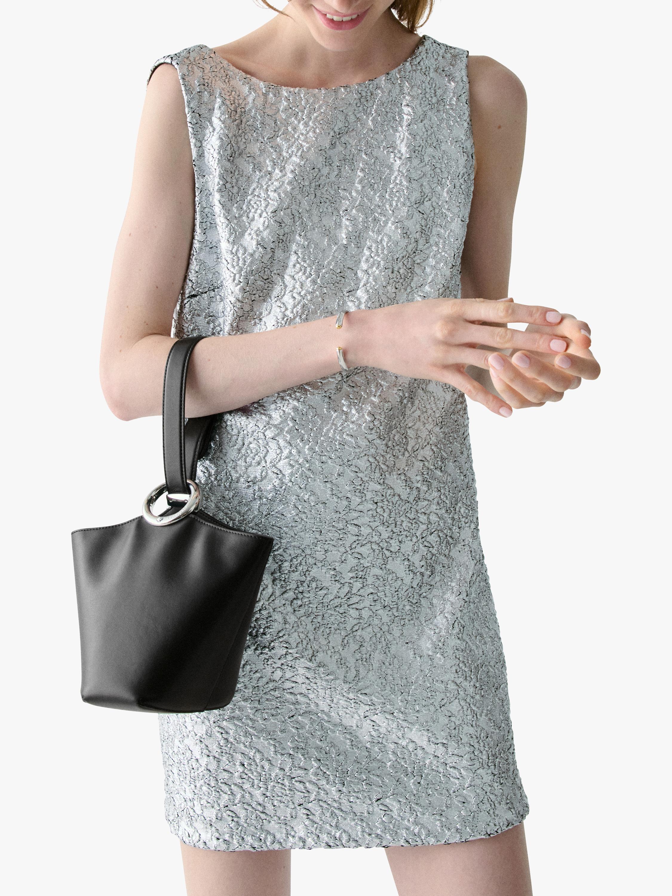 kate spade Halo Mini bucket bag Black, imported from the UK