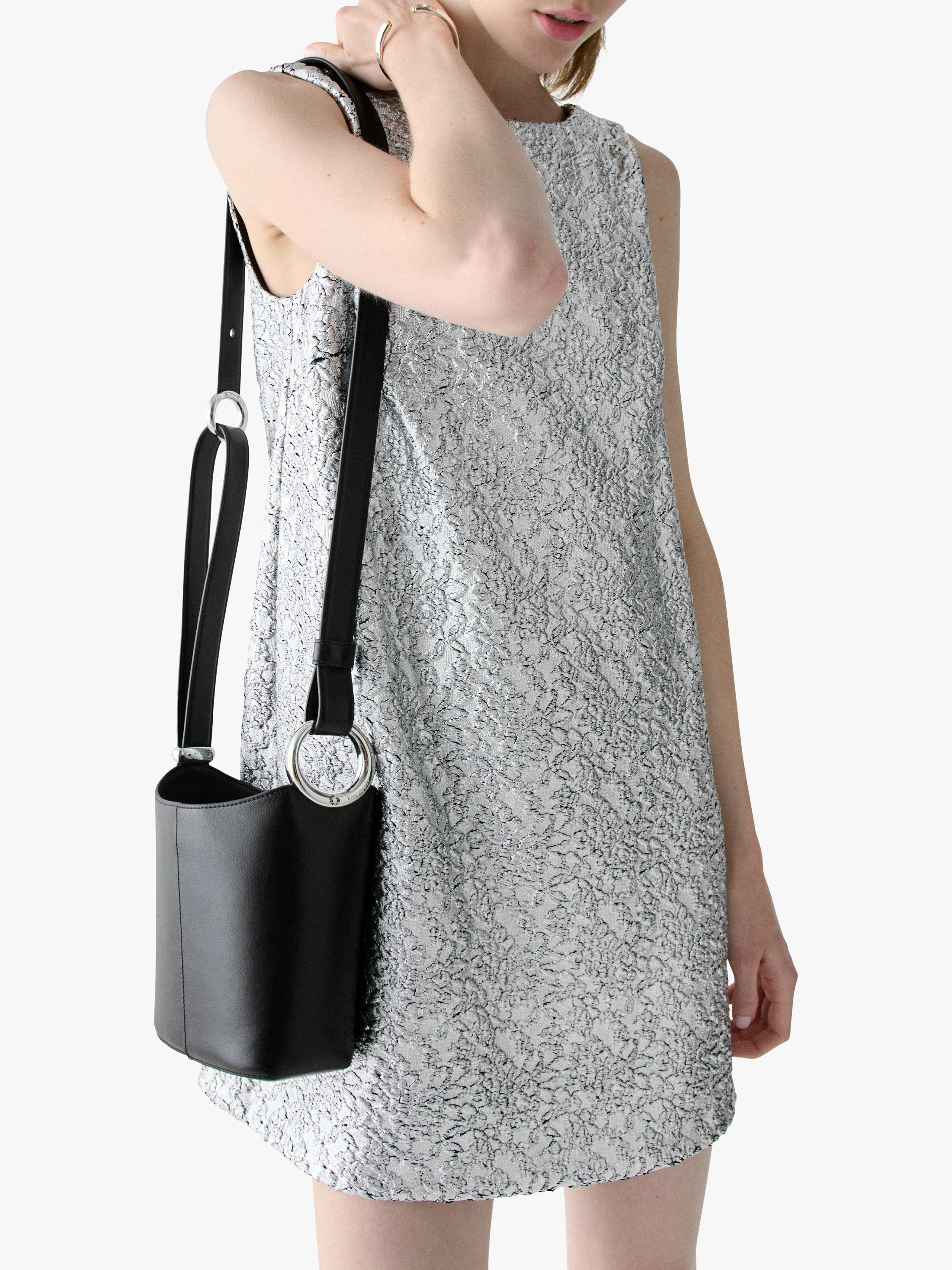 kate spade Halo Mini bucket bag Black, imported from the UK