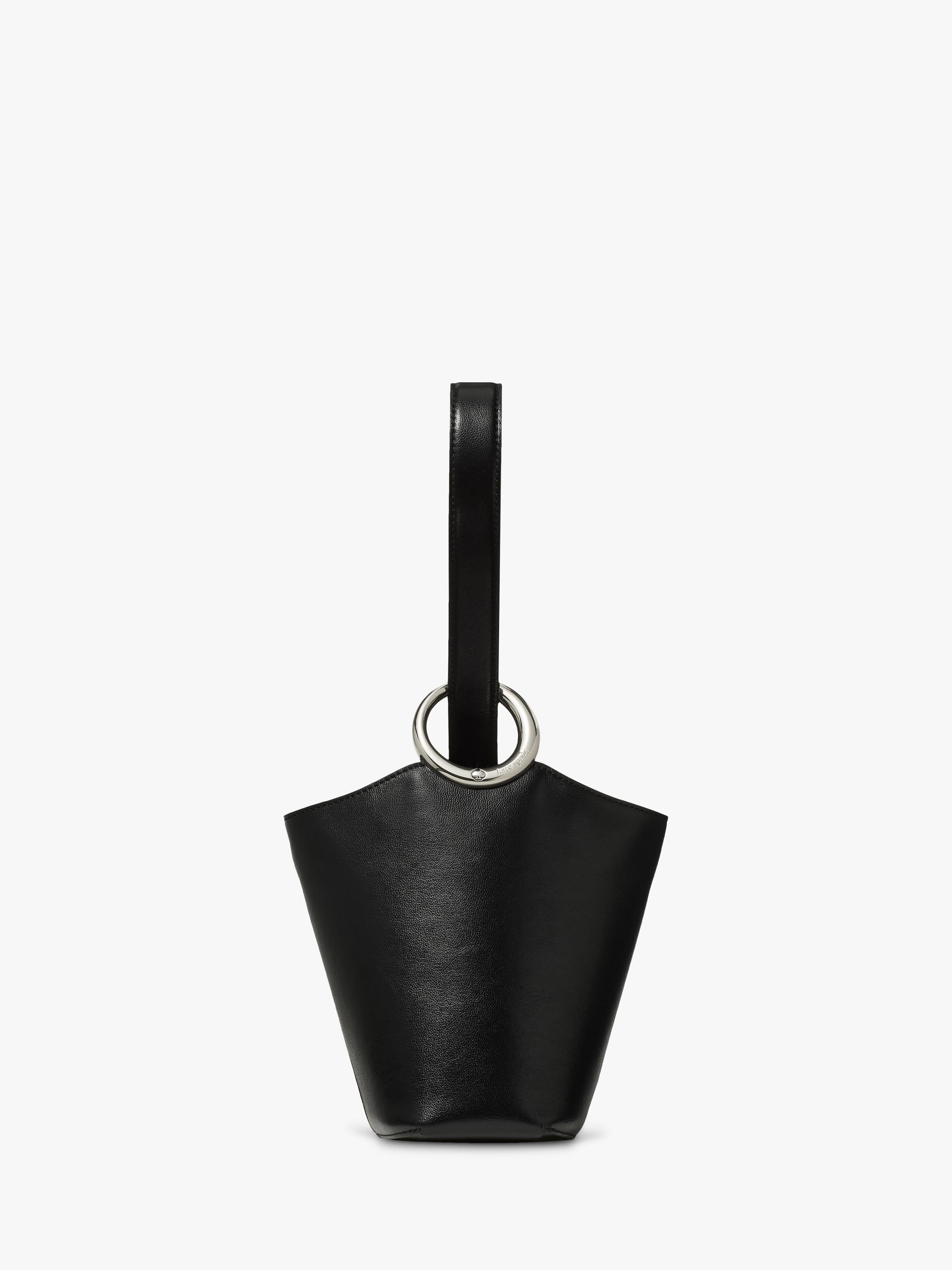 kate spade Halo Mini bucket bag Black, imported from the UK