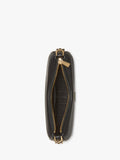 kate spade new york Liv leather slouchy shoulder bag black, UK version