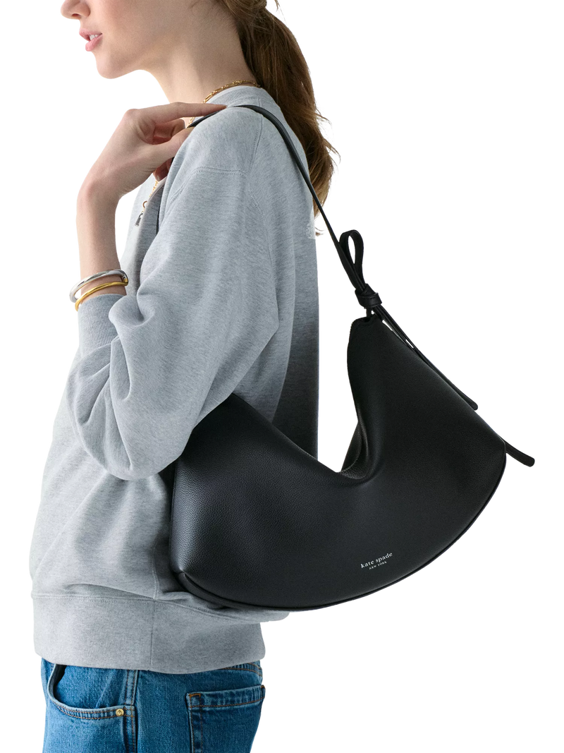 kate spade new york Loop large leather slouchy shoulder bag (British brand)