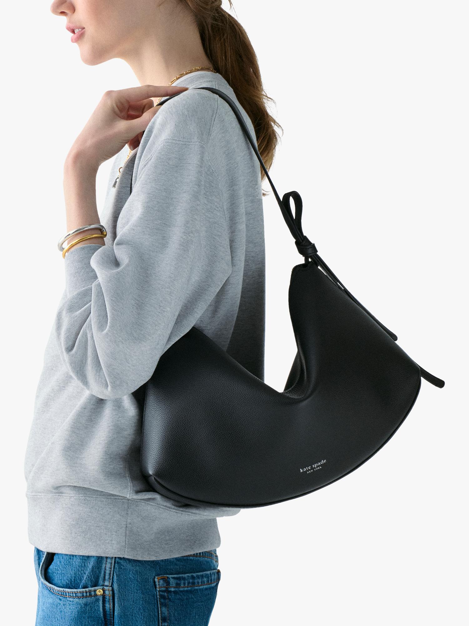 kate spade new york Loop large leather slouchy shoulder bag (British brand)