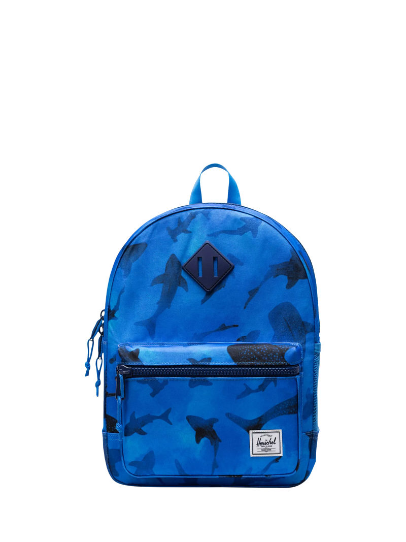 Herschel kids backpack Sharks print 15L - British product
