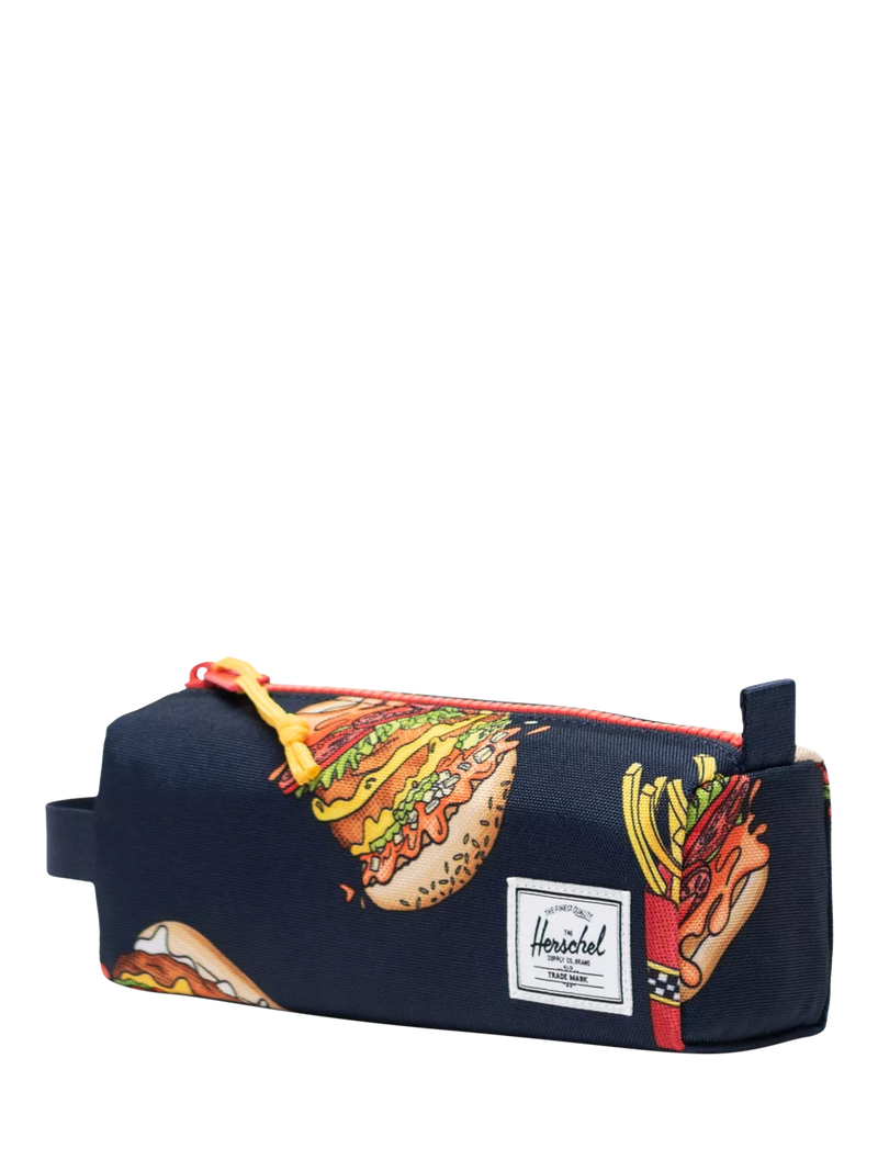 Herschel kids pencil case Burger/Fries pattern, UK version