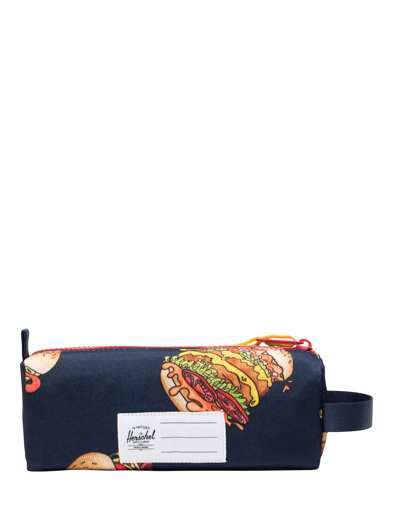 Herschel kids pencil case Burger/Fries pattern, UK version