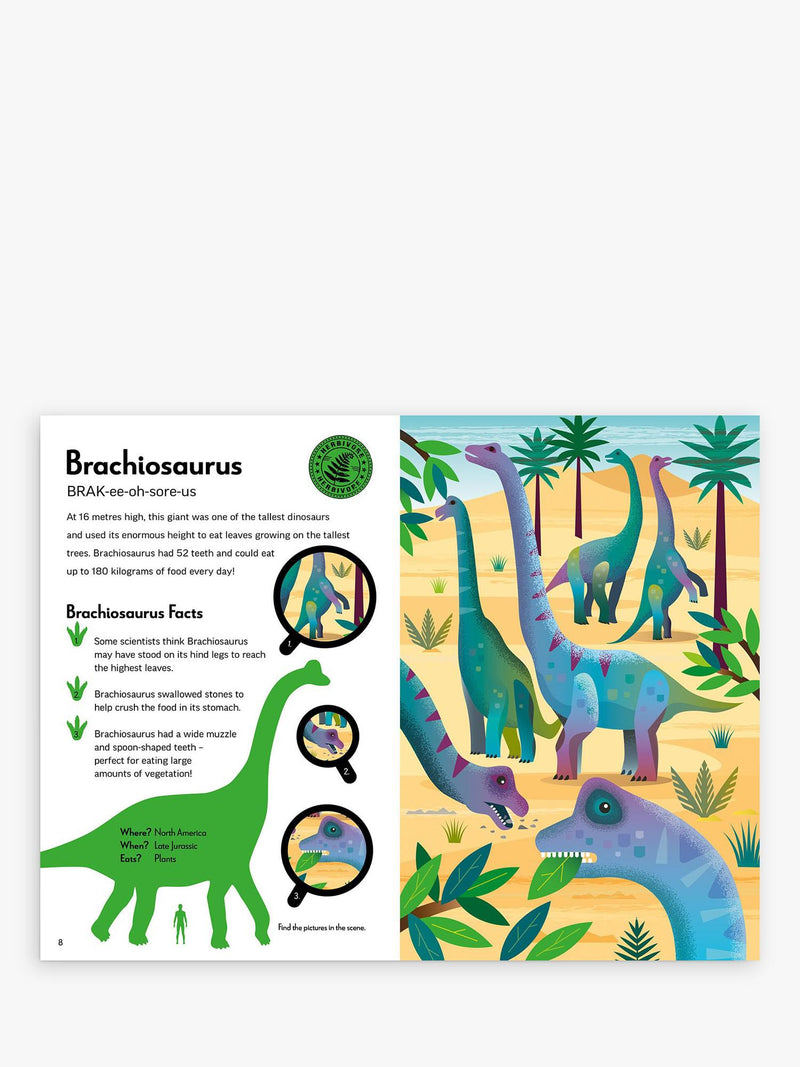 Deadly Dangerous Dinosaurs book and model kit - British product
