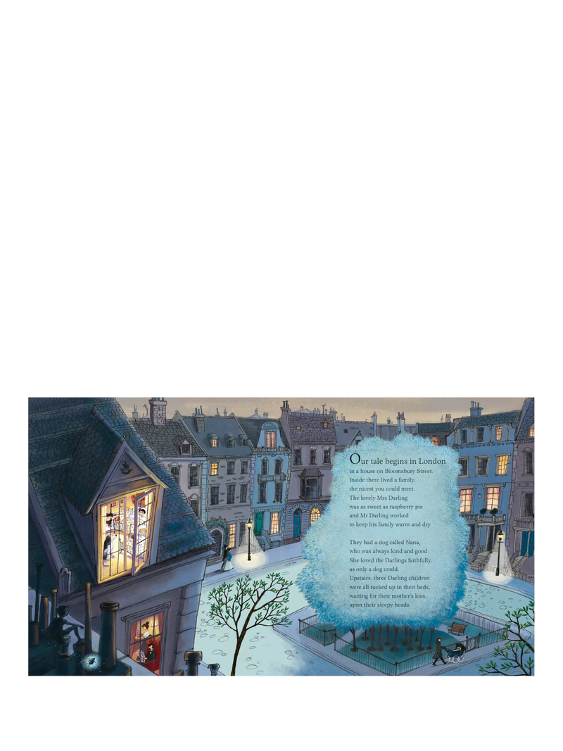 Nosy Crow Peter Pan picture book retelling hardback, imported from the UK