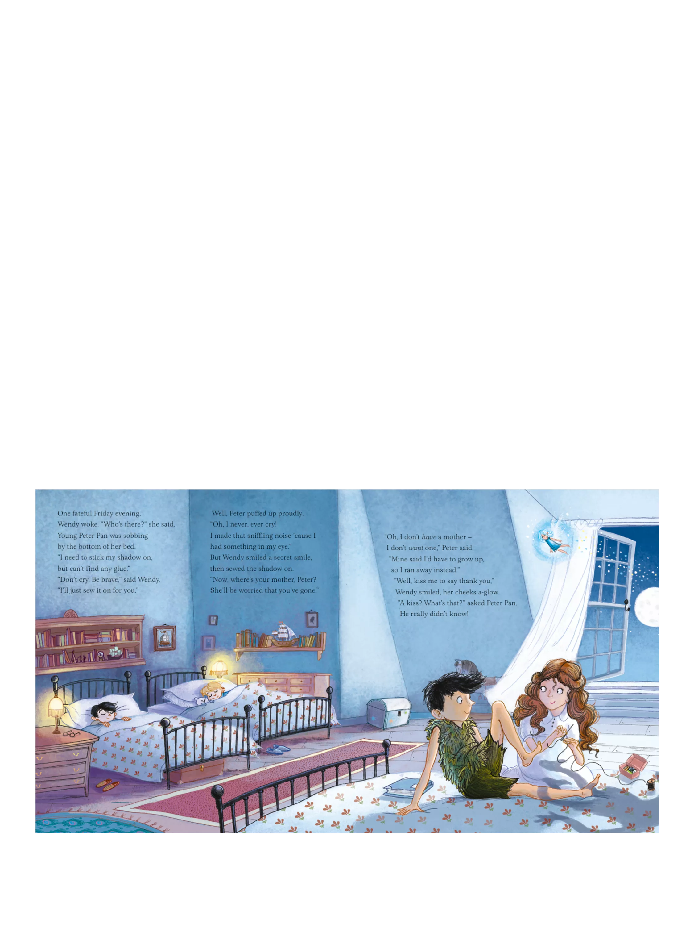 Nosy Crow Peter Pan picture book retelling hardback, imported from the UK