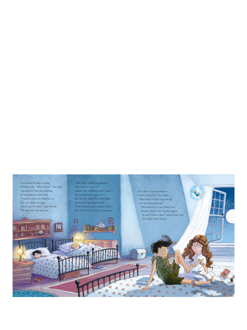 Nosy Crow Peter Pan picture book retelling hardback, imported from the UK