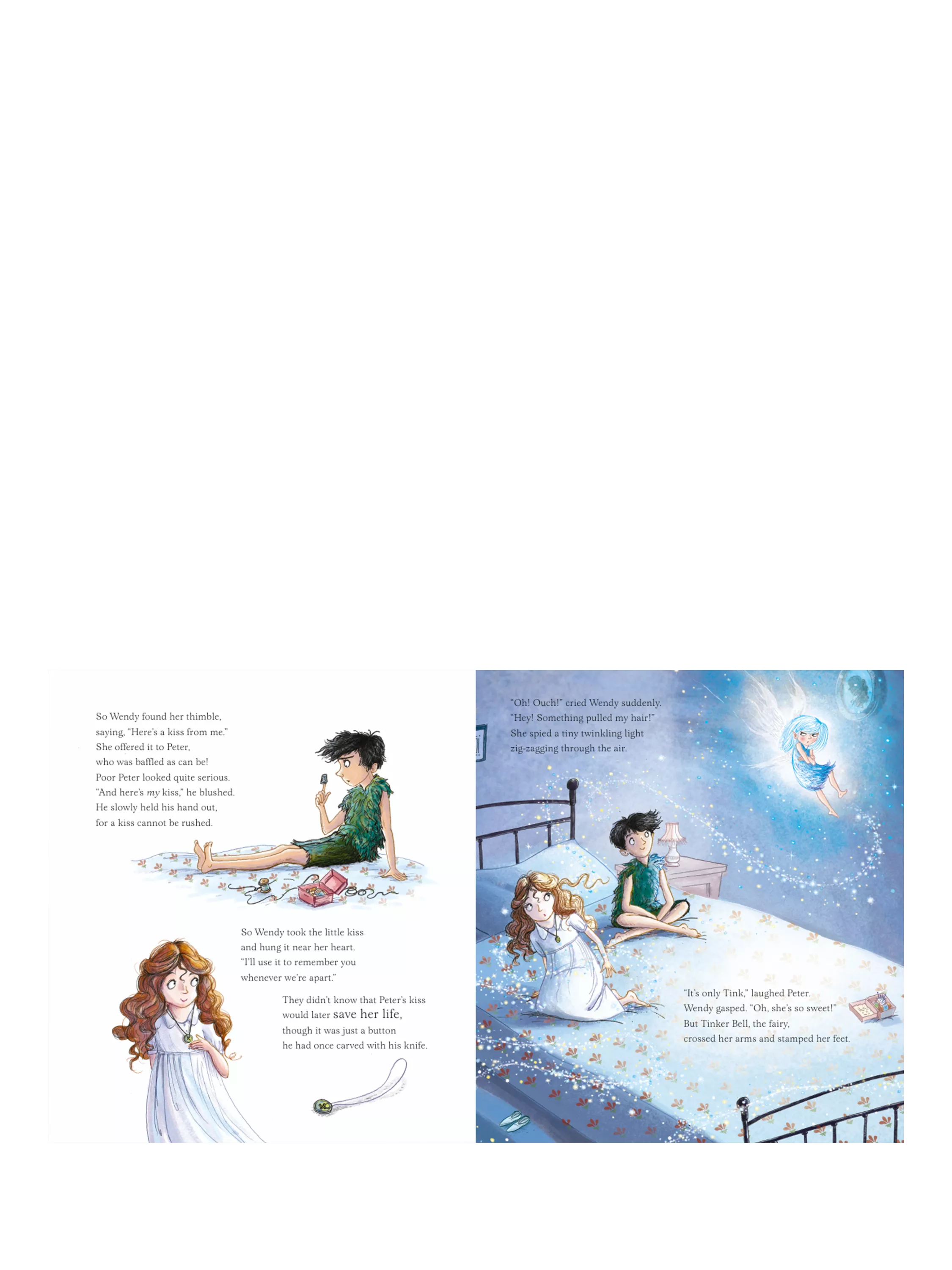 Nosy Crow Peter Pan picture book retelling hardback, imported from the UK