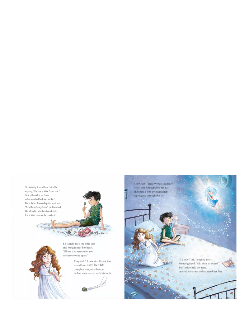 Nosy Crow Peter Pan picture book retelling hardback, imported from the UK